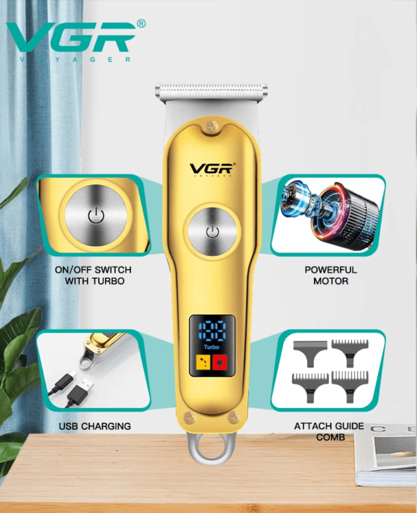 VGR V-290 T-Blade Hair Trimmer for Men - Image 3
