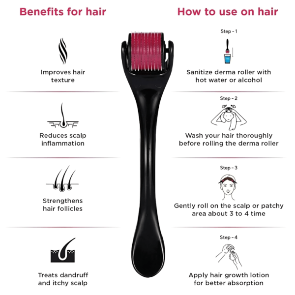 Derma Roller for Hair & Beard Growth - Image 6