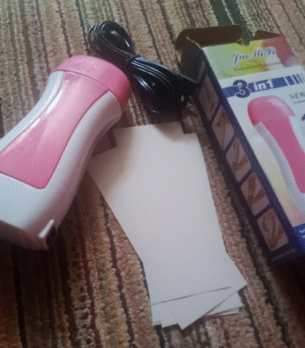3-in-1 Roll-On Wax Kit for Hair Removal photo review