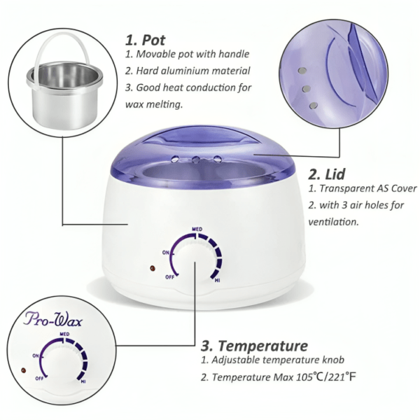 Pro-Wax 100 - Unisex Wax Heater - Image 5