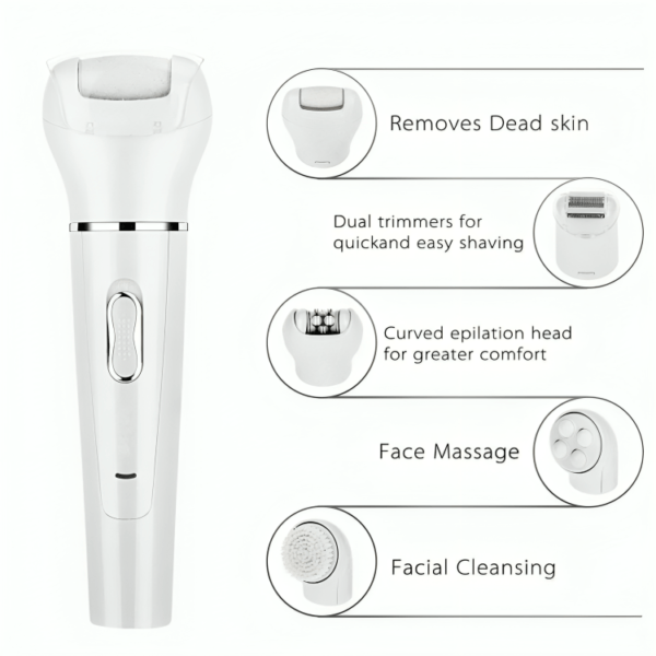 Kemei KM-2199 5-in-1 Beauty Kit - Image 7