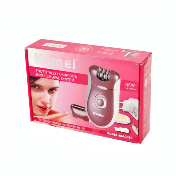 Kemei KM-2068 2-in-1 Epilator & Shaver - Image 5