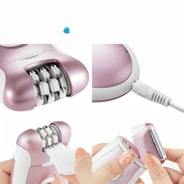 Kemei KM-2068 2-in-1 Epilator & Shaver - Image 4