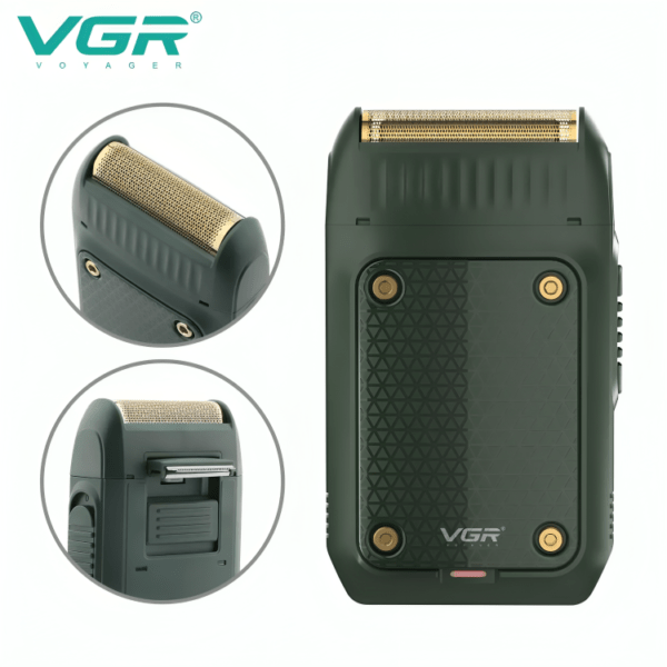 VGR V-353 Electric Foil Shaver | Rechargeable & Portable - Image 2