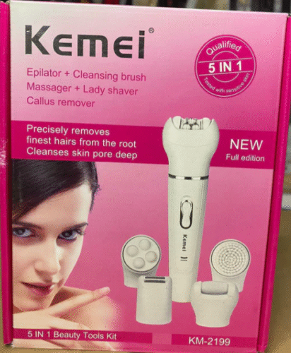 Kemei KM-2199 5-in-1 Beauty Kit photo review
