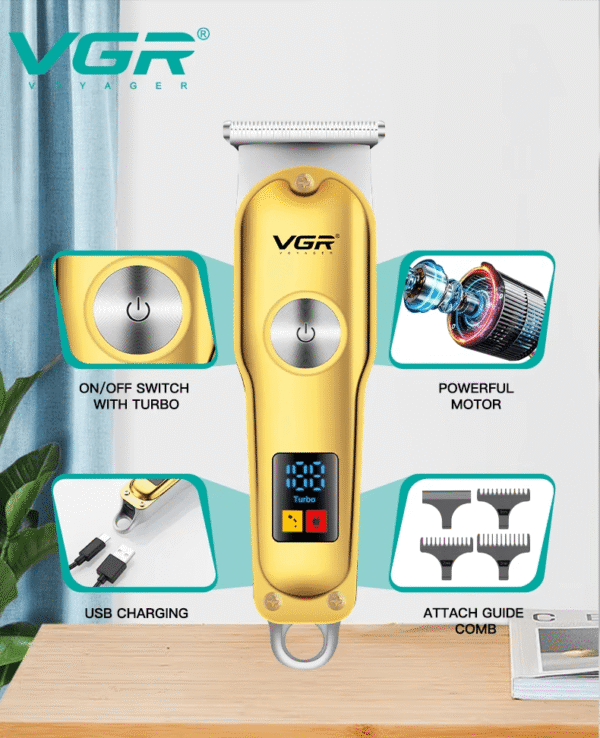 VGR V-290 T-Blade Hair Trimmer for Men - Image 3