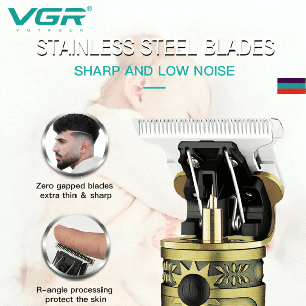 VGR V-228 Professional Hair & Beard Clipper - Image 5