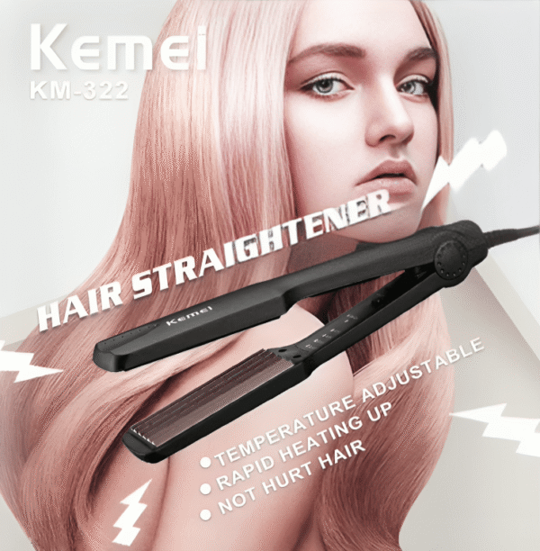 Kemei KM-332 Hair Crimper - Image 4
