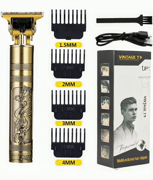 Vintage T9 Cordless Electric Hair Clipper - Image 2