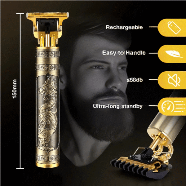 Vintage T9 Cordless Electric Hair Clipper - Image 7