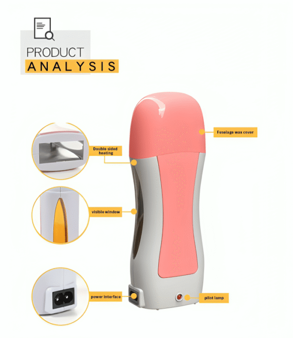 3-in-1 Roll-On Wax Kit for Hair Removal - Image 2