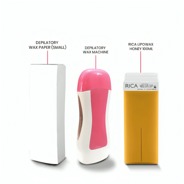 3-in-1 Roll-On Wax Kit for Hair Removal