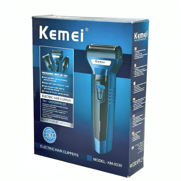 Kemei KM-6332 3-in-1 Electric Shaver - Image 3