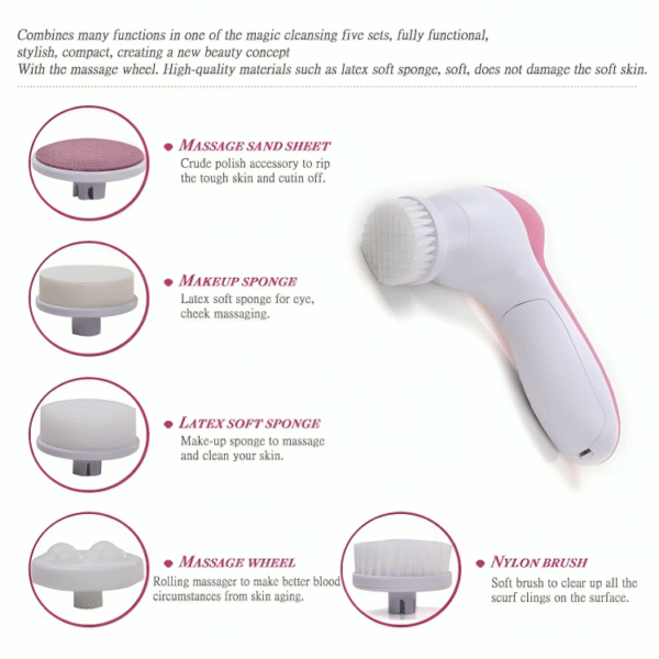 5-in-1 Electric Facial Massager & Skin Care Tool - Image 4