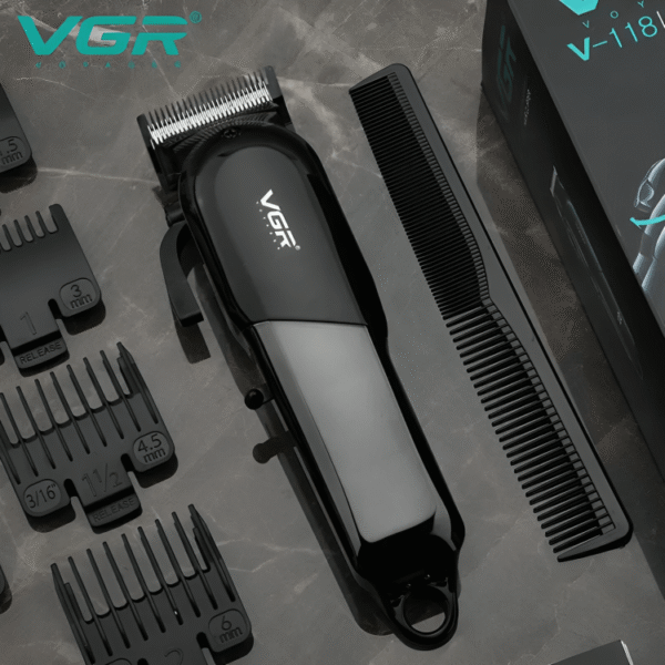 VGR V-118 Professional Hair Clipper - Image 3
