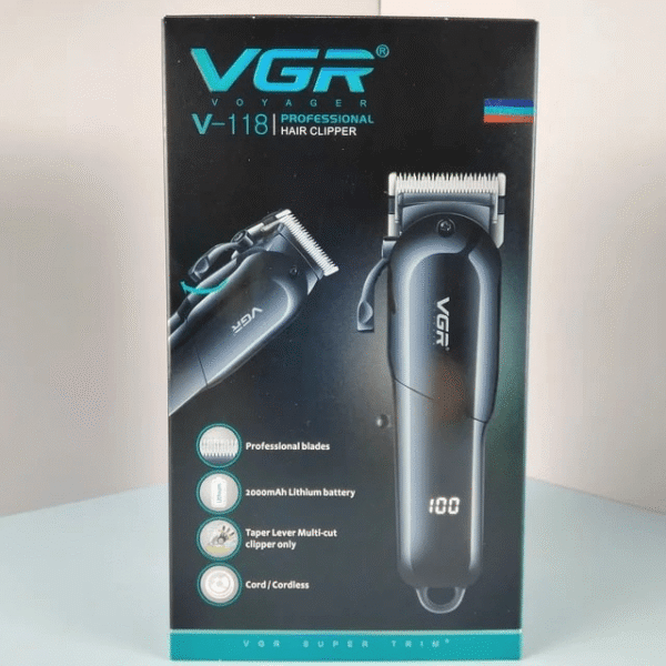 VGR V-118 Professional Hair Clipper - Image 6